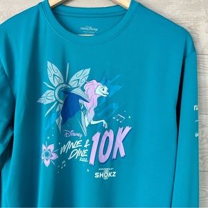 RunDisney Wine & Dine 2022 10k Longsleeve Moisture Wicking Shirt Run Disney